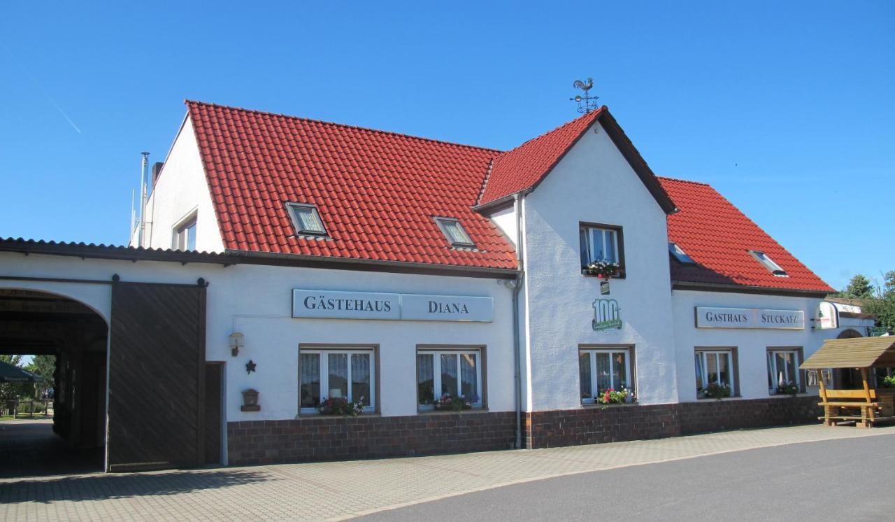 Gasthaus Stuckatz Dollenchen Exterior foto